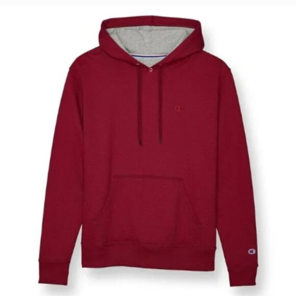 Champion Hoodie - Medium in Burgundy with Monochromatic Logo - Picture 1 of 6